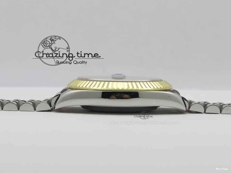 MiroTime 0501 DateJust II 41mm SS YG BP Maker Best Edition Silver Diam Dial On Jubilee Bracelet A Casual 3660